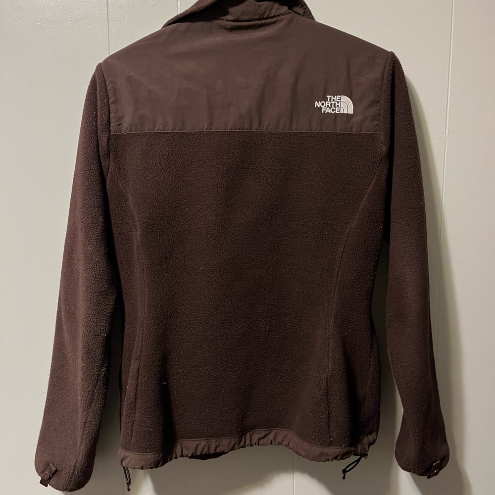 Small Brown Zip Up North Face Jacket